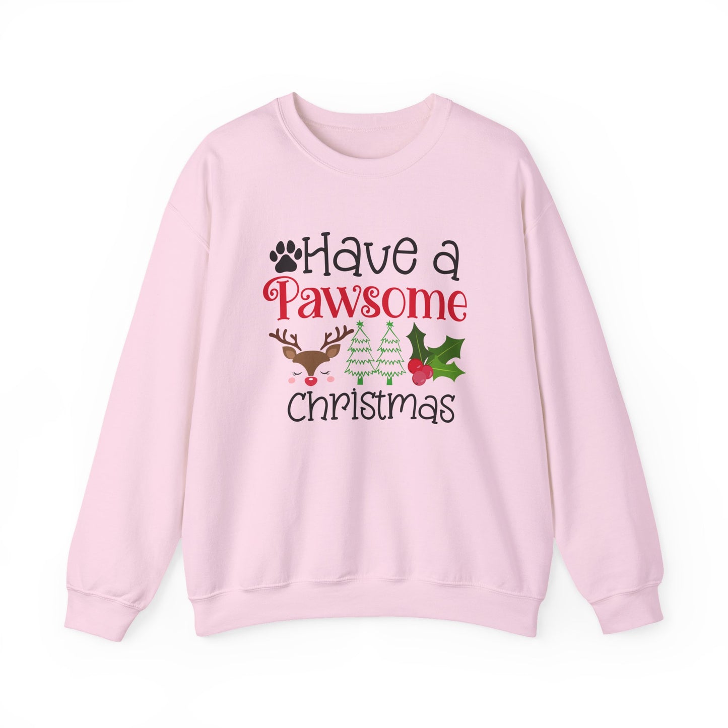 Have a Pawsome Christmas Crewneck Sweatshirt