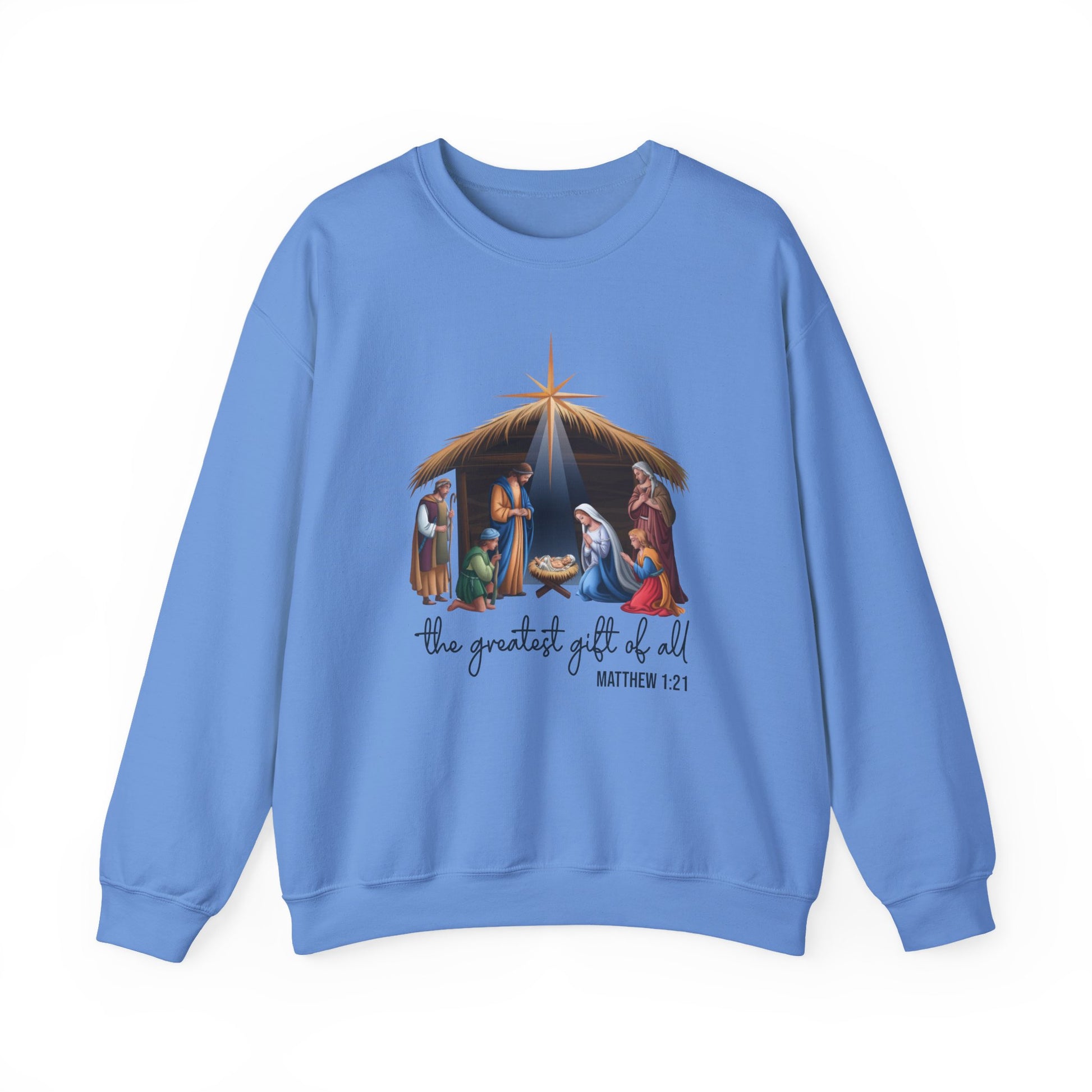 The Greatest Gift Of All Christmas Crewneck Sweatshirt - Samberule