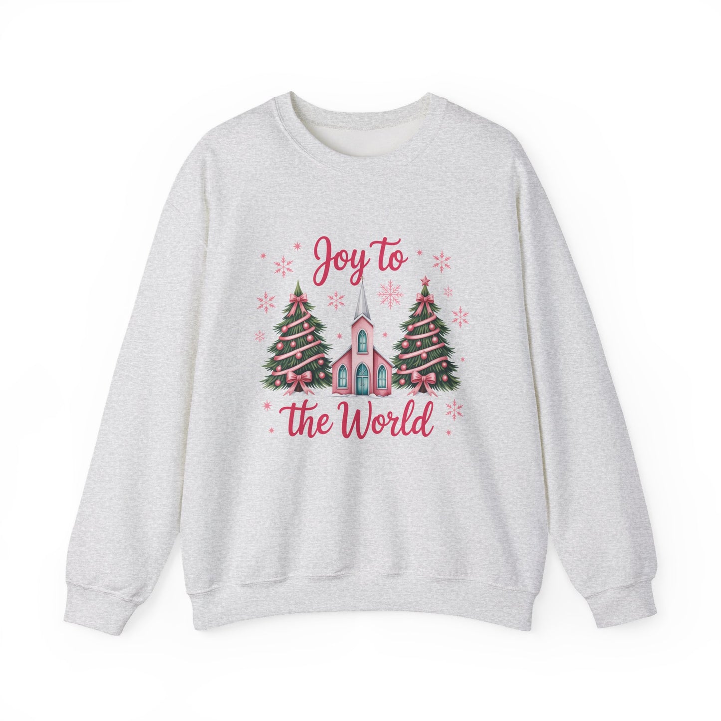 Joy to the World Christmas Crewneck Sweatshirt