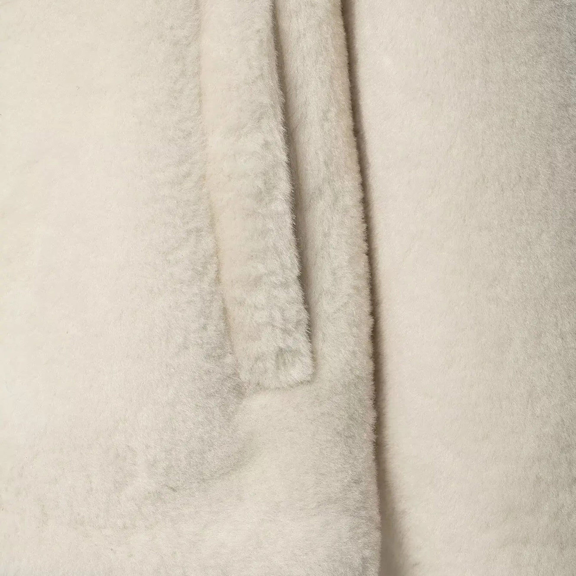 Women’s Faux Fur Jacket with Toggle Buttons - Samberule