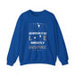 Live Boldly Love Greatly Inspire Motivational Crewneck Sweatshirt