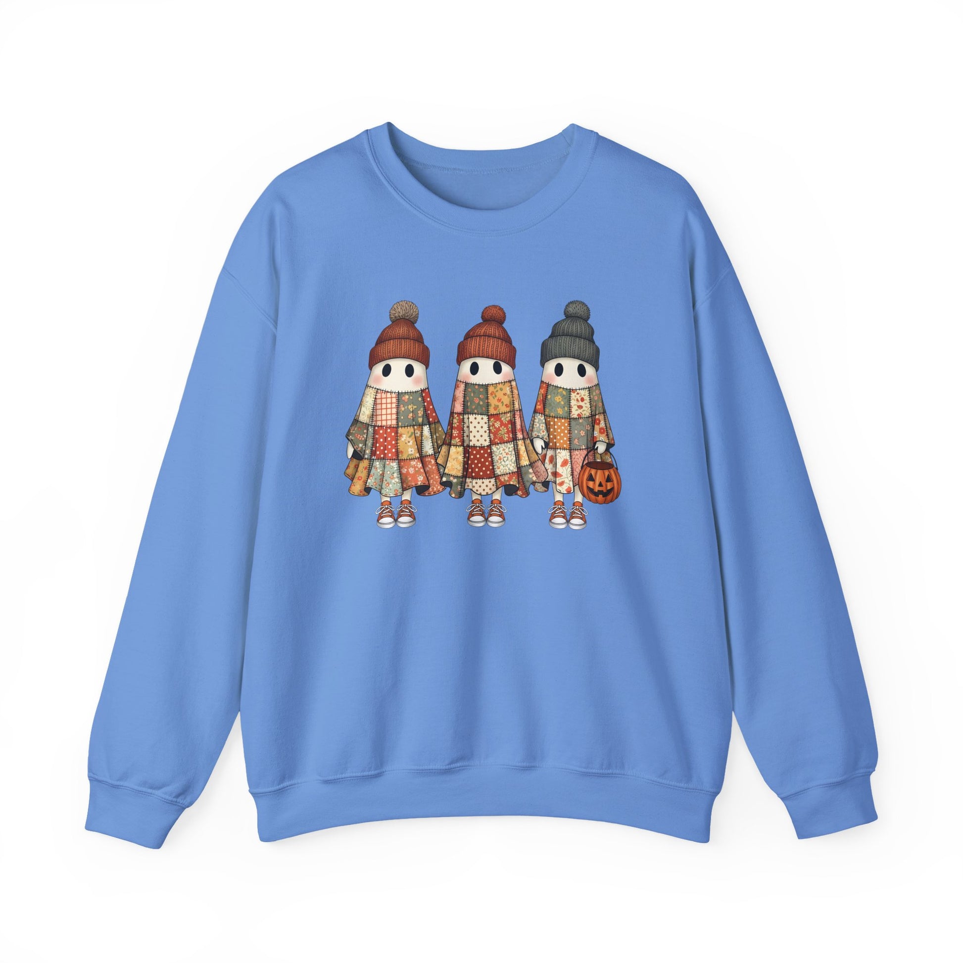 Cozy Autumn Halloween Crewneck Sweatshirt - Samberule