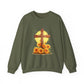 Christian Cross Sunflower Faith Crewneck Sweatshirt