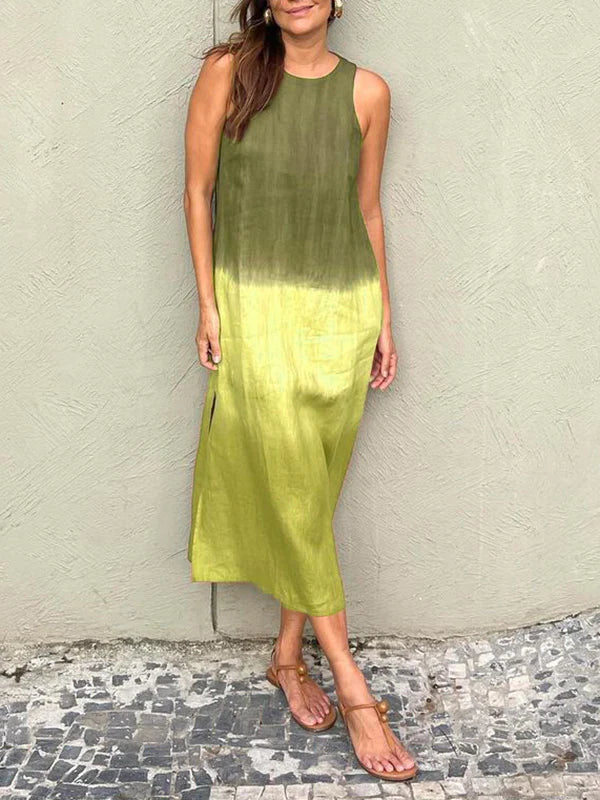 Victoria - Tie-Dye Midi Dress - Samberule