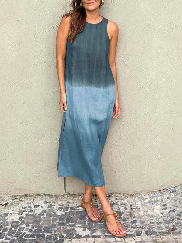 Victoria - Tie-Dye Midi Dress - Samberule