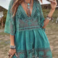 Loose Lace Beach Vacation Bikini Cover-Up Dress