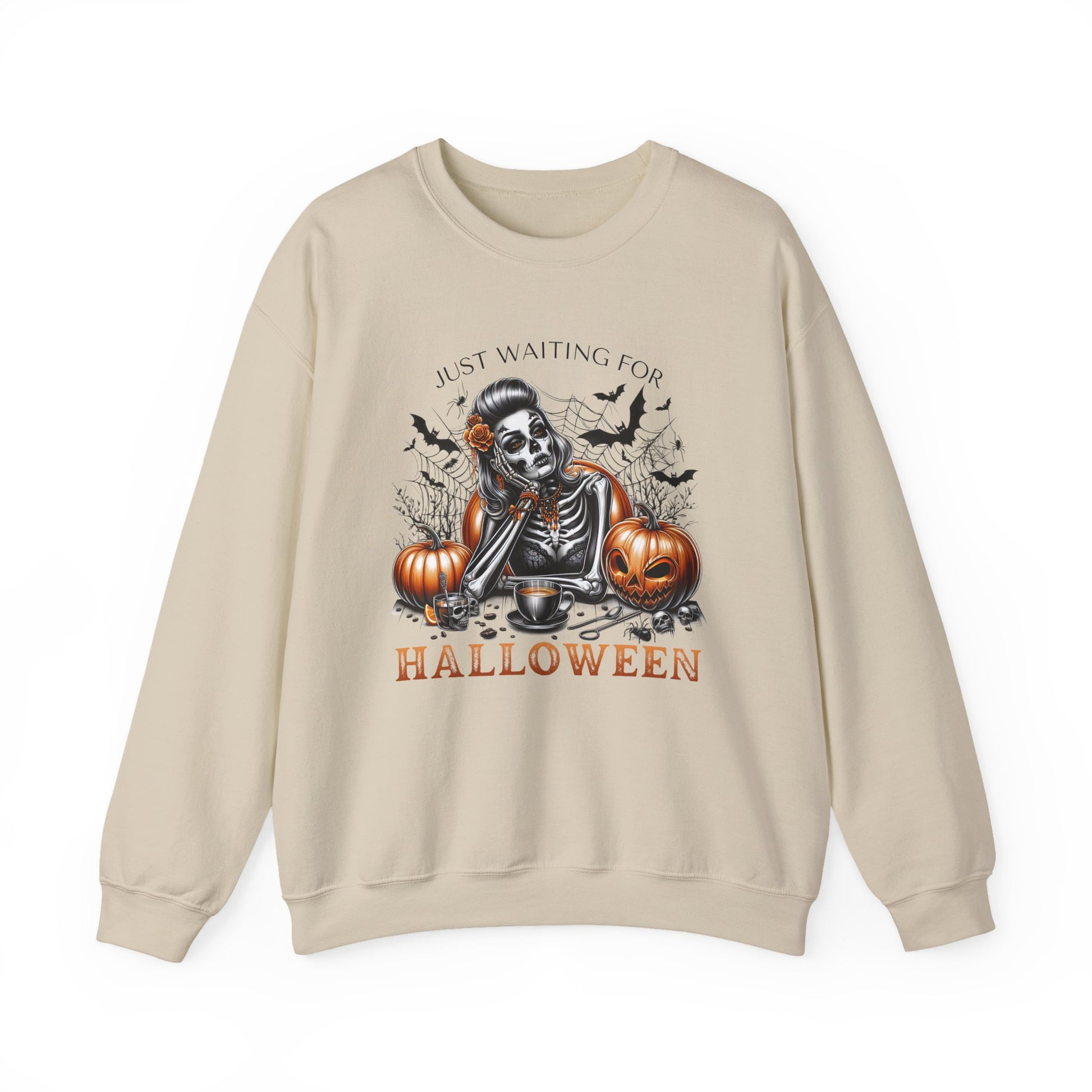 Halloween Skeleton Halloween Crewneck Sweatshirt - Samberule
