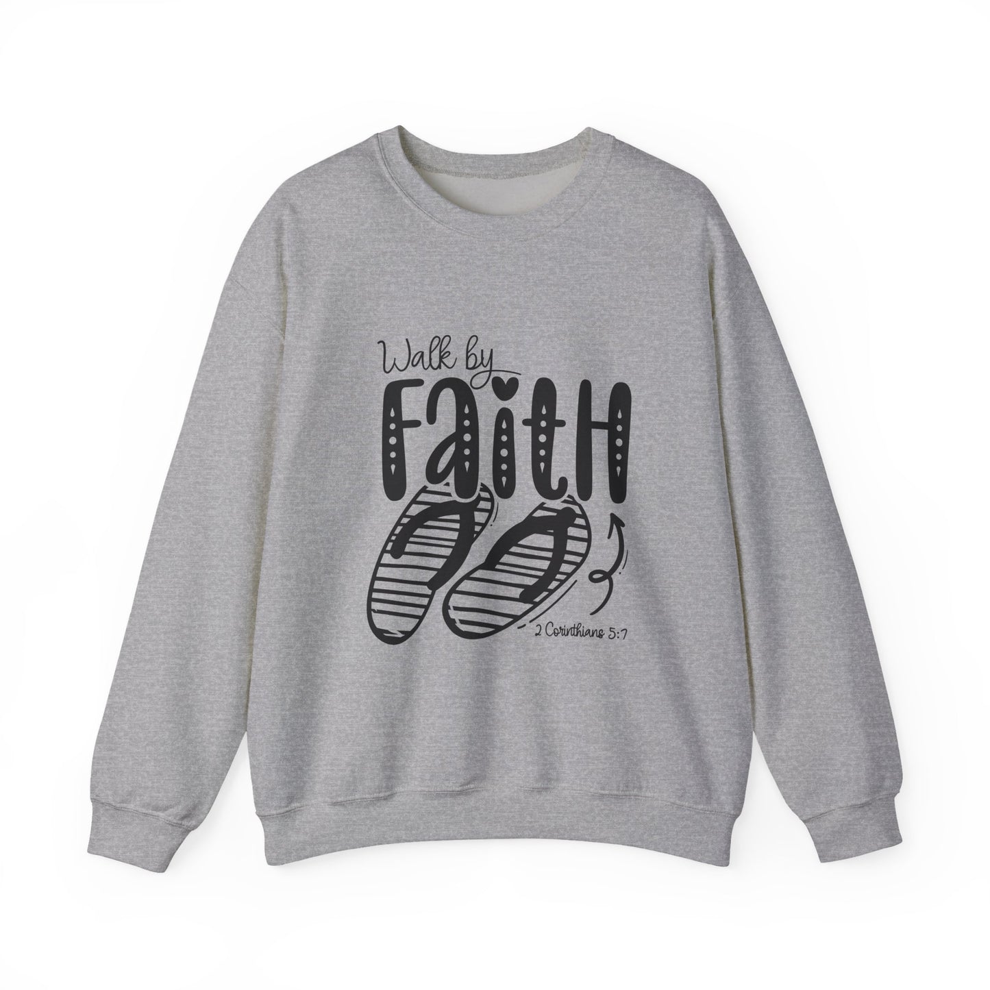 Walk By Faith Crewneck Sweatshirt