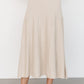 Carynn Knit Midi Skirt | Natural
