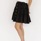 Ebba Short Skirt | Washed Black