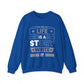 Life Is A Story Write It Motivational Crewneck Sweatshirt