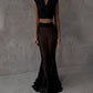 Fashion Jacket & Perspective Skirt Two-Piece Set