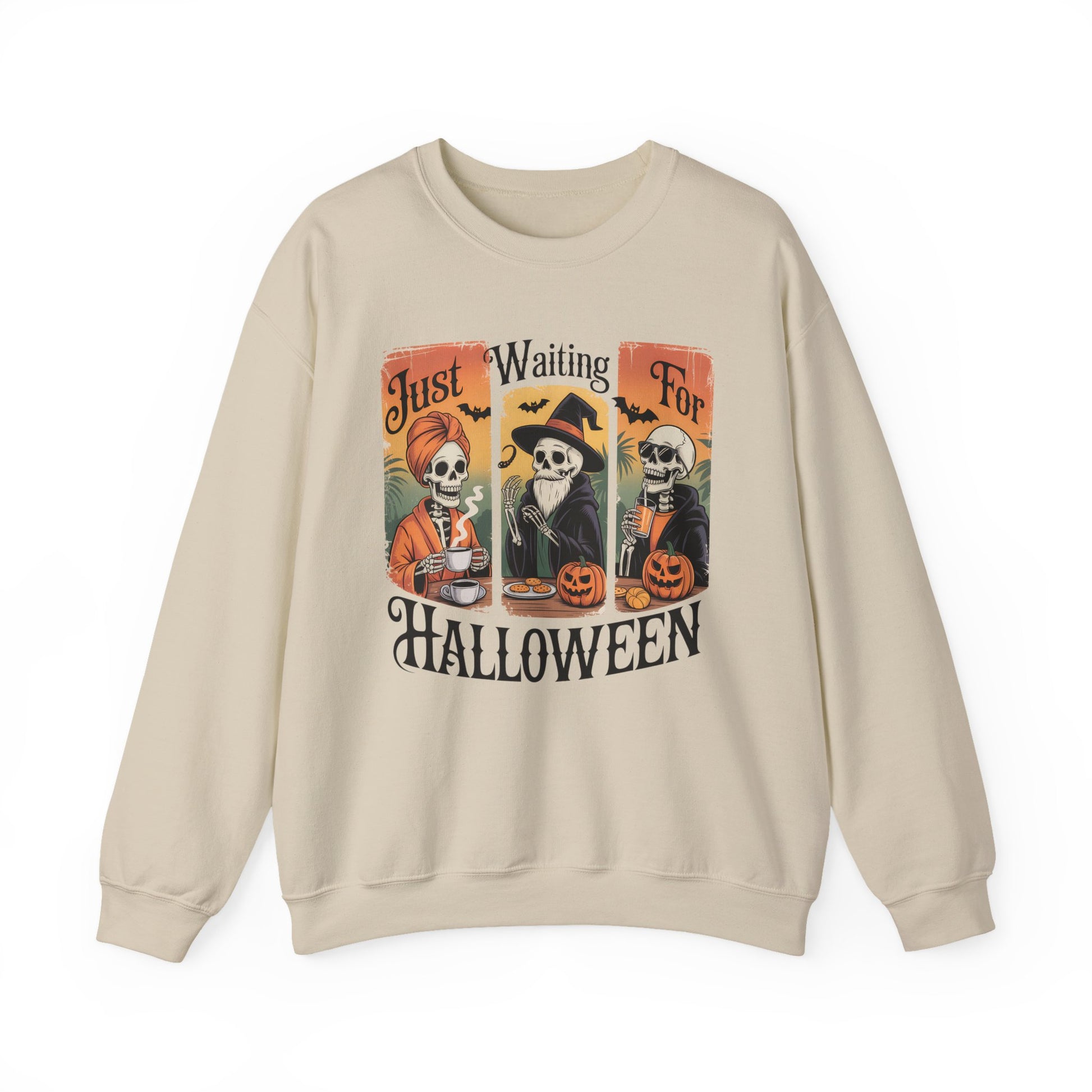Just Waiting for Halloween Crewneck Sweatshirt - Samberule