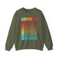 Mindset Growth Motivational Crewneck Sweatshirt