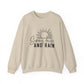 Sunny Days and Rain Mental Health Crewneck Sweatshirt