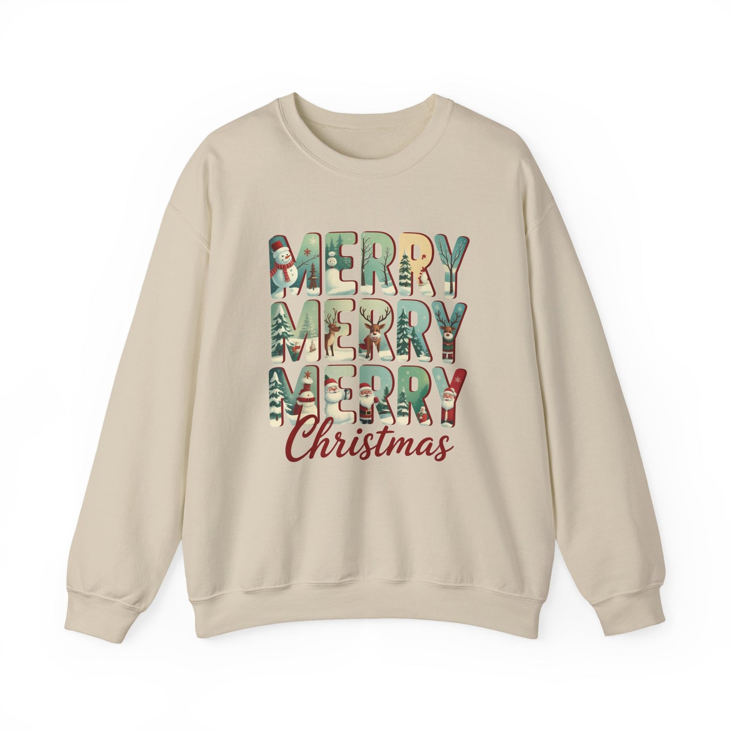 Merry Christmas Crewneck Sweatshirt