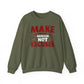 Make Muscles Not Excuses Gym Crewneck Sweatshirt