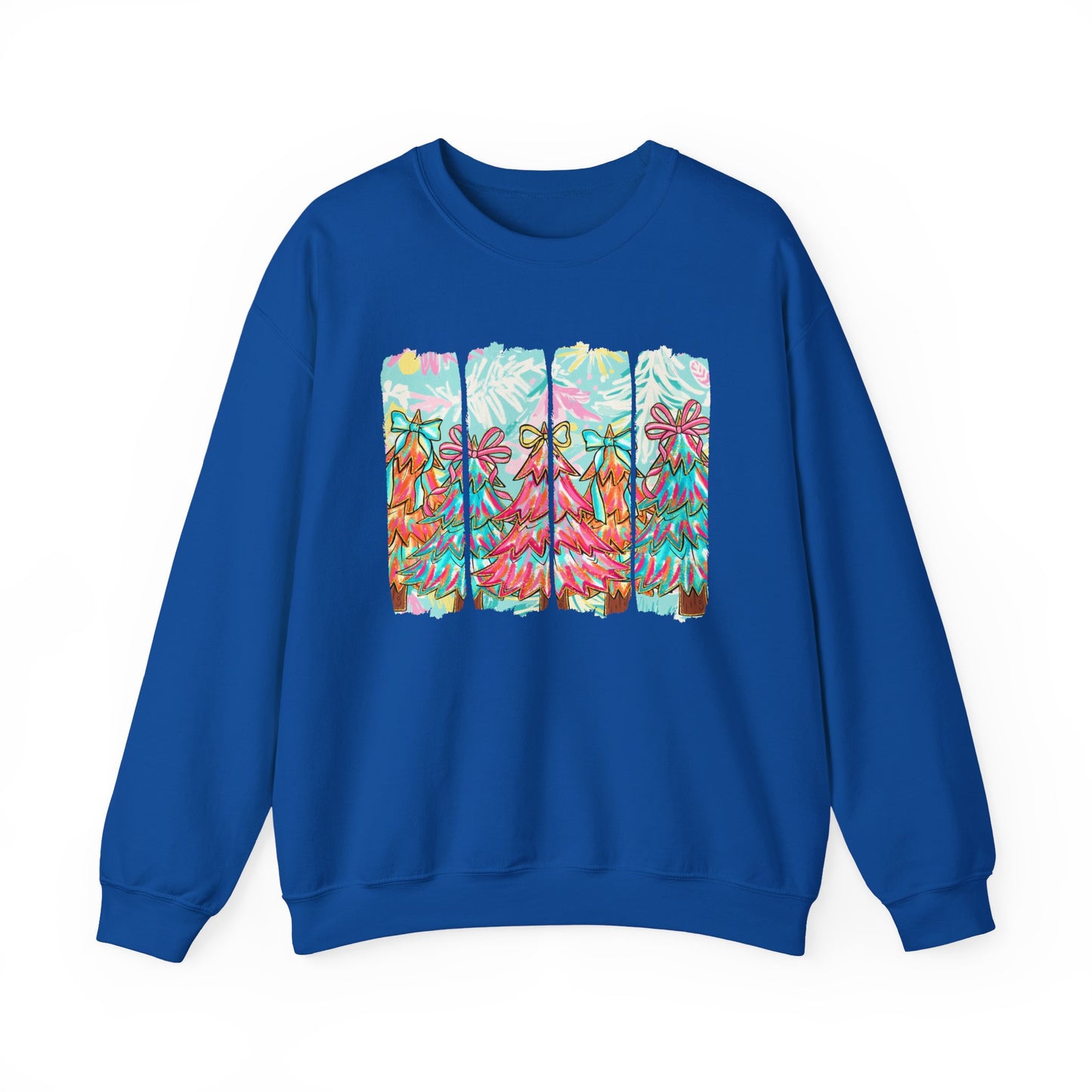 Vibrant Holiday Christmas Crewneck Sweatshirt