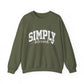 Simply Blessed Faith Crewneck Sweatshirt