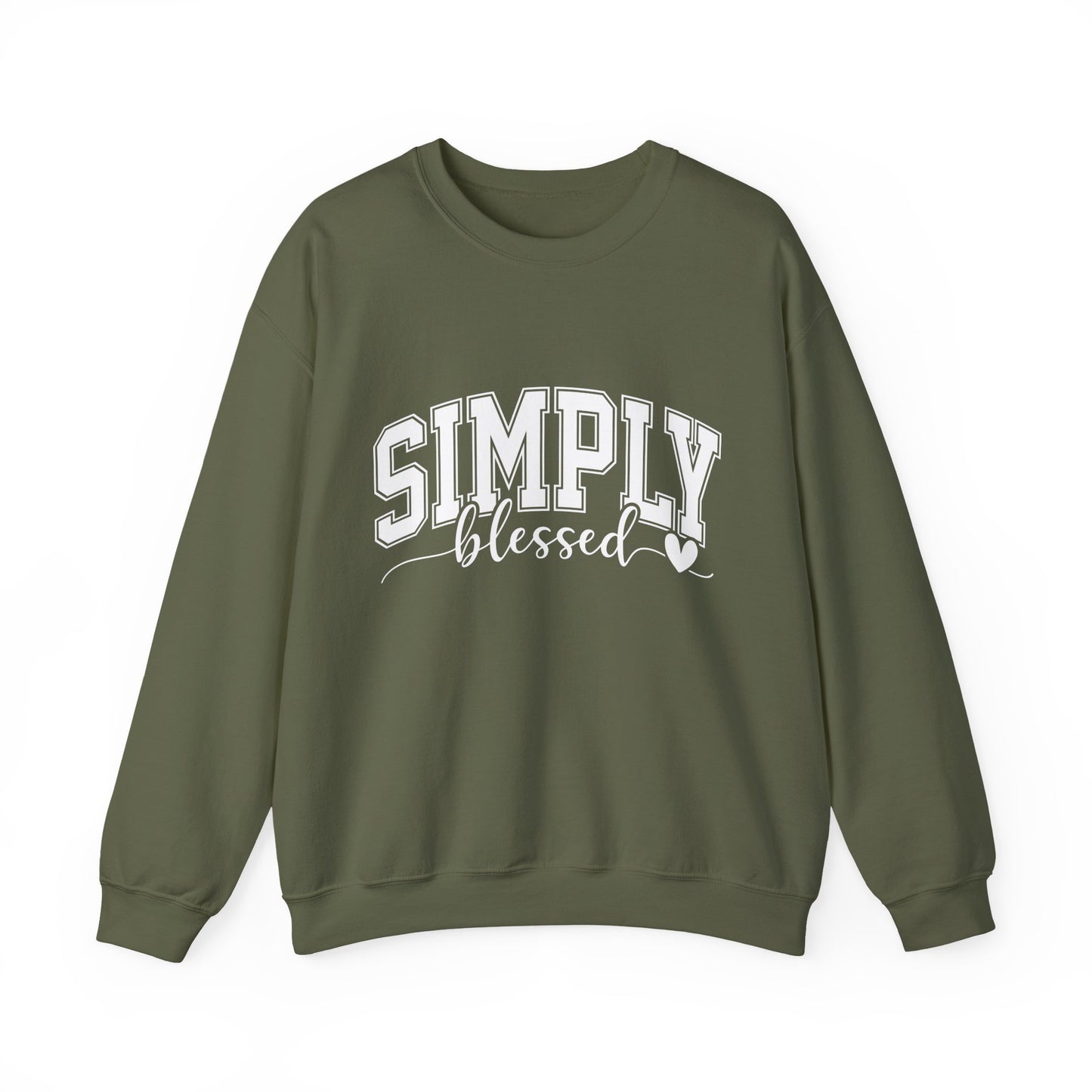 Simply Blessed Faith Crewneck Sweatshirt