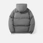 Unisex Cotton Hooded Puffer Jacket