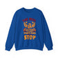 The Real Workout Starts When You Want To Stop Gym Crewneck Sweatshirt