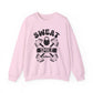 Sweat, Smile, Repeat Gym Crewneck Sweatshirt