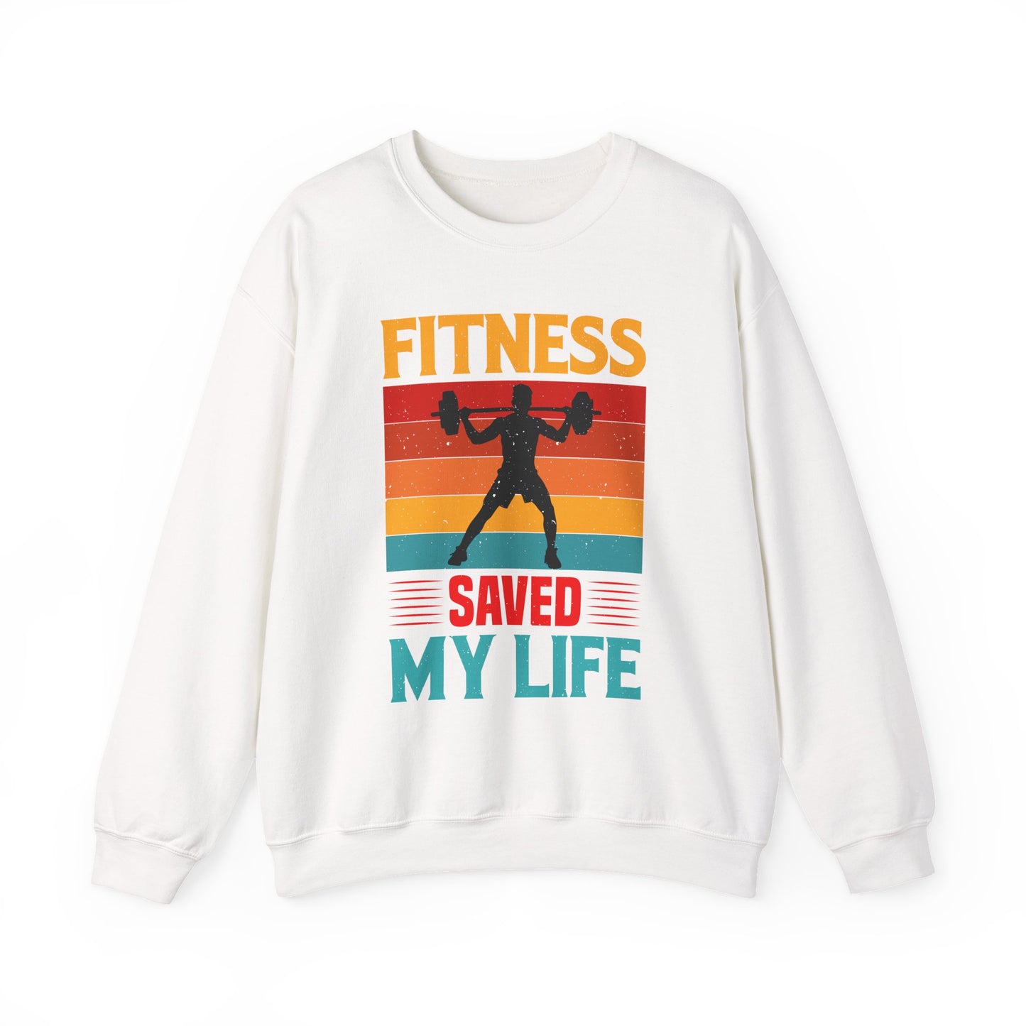Fitness Saved My Life Gym Crewneck Sweatshirt