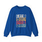 Eat Sleep Gym Repeat Gym Crewneck Sweatshirt