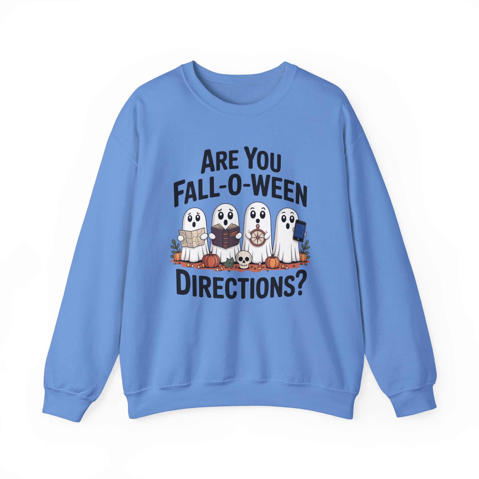 Are-You-Fall-o-ween-Directions Halloween Crewneck Sweatshirt - Samberule