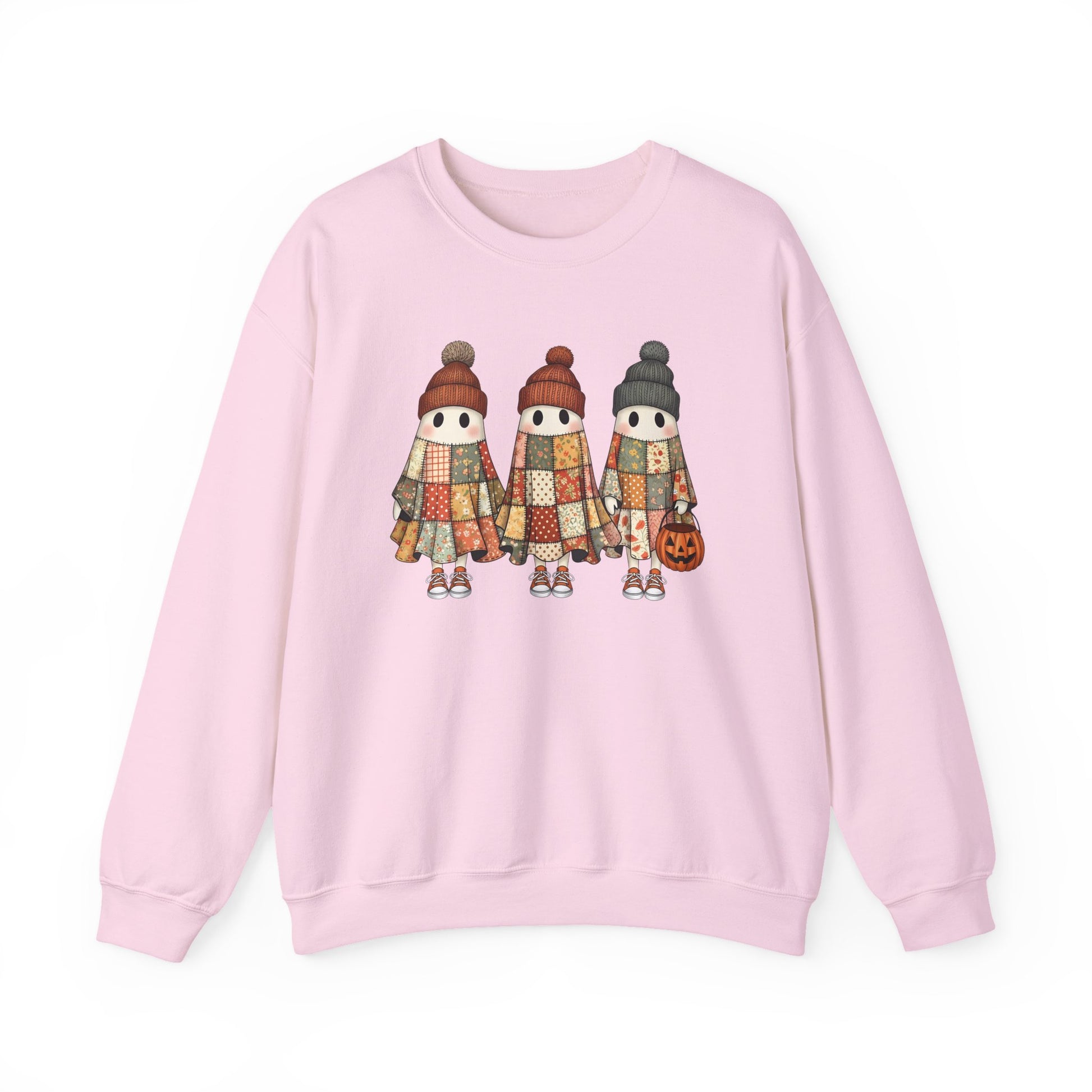 Cozy Autumn Halloween Crewneck Sweatshirt - Samberule