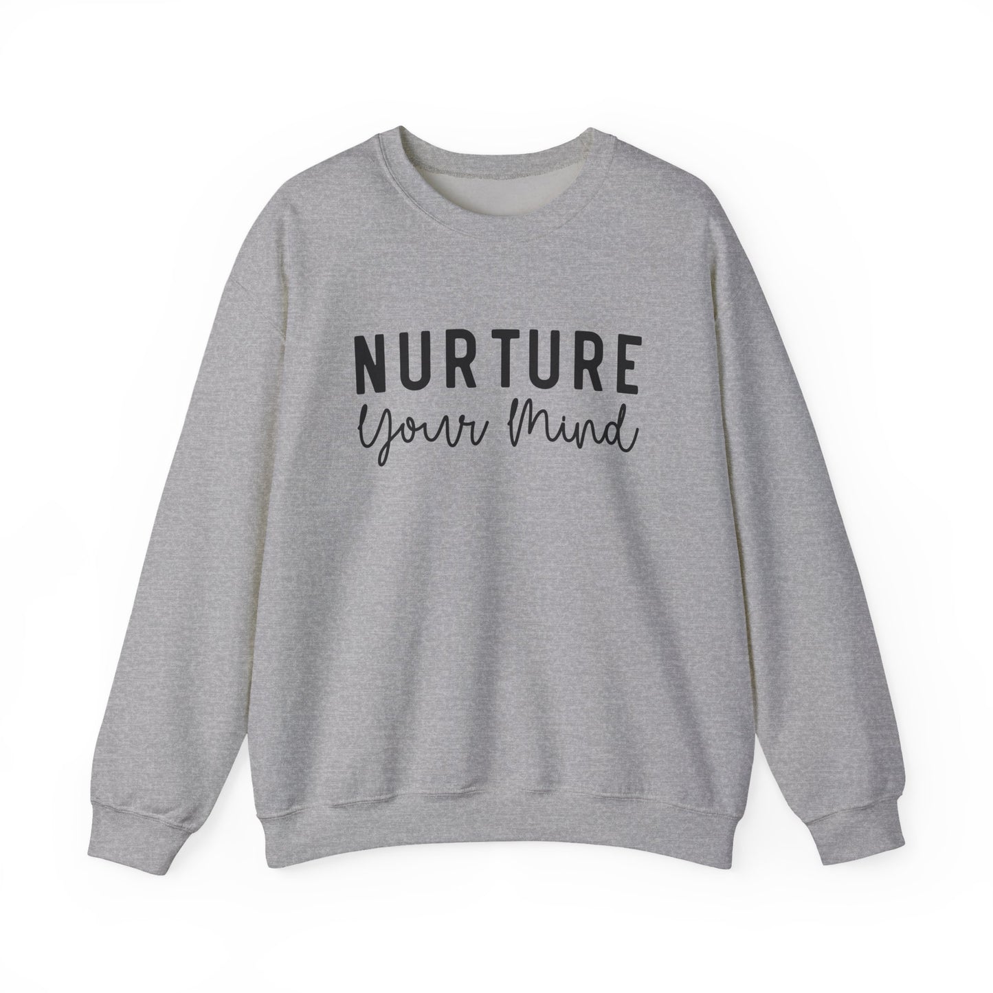 Nurture Your Mind Mental Health Crewneck Sweatshirt