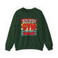 I Will Never Back Up With Gym We Just Seem To Workout Gym Crewneck Sweatshirt
