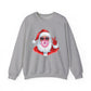 Santa Peace Christmas Crewneck Sweatshirt
