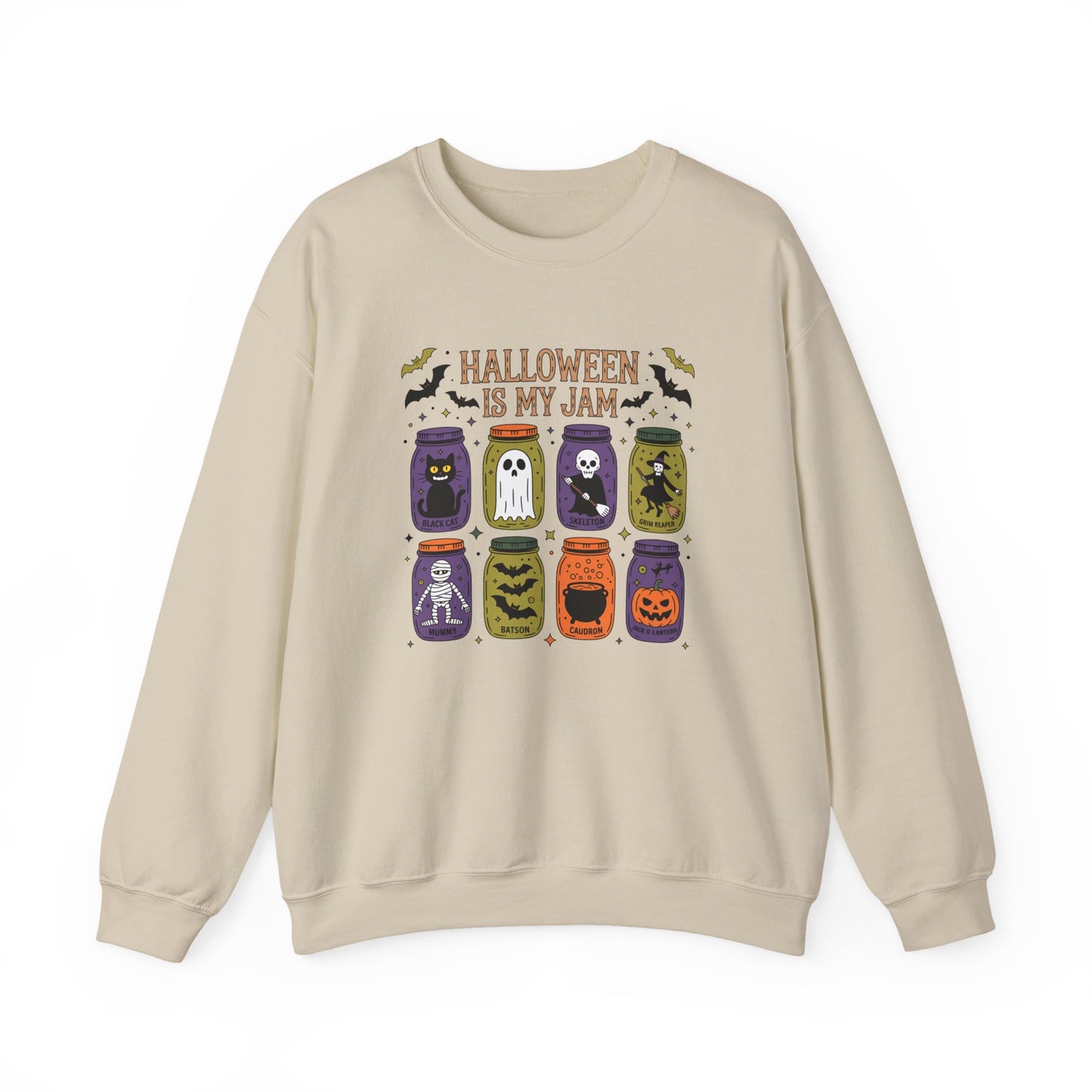 Halloween Is My Jam Halloween Crewneck Sweatshirt - Samberule