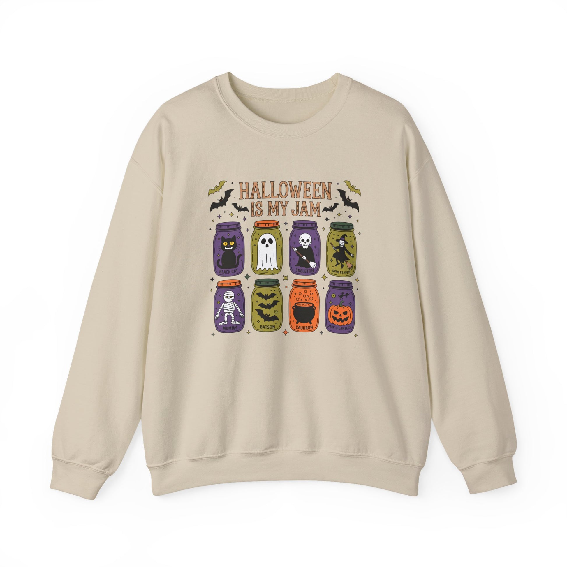 Halloween Is My Jam Halloween Crewneck Sweatshirt - Samberule