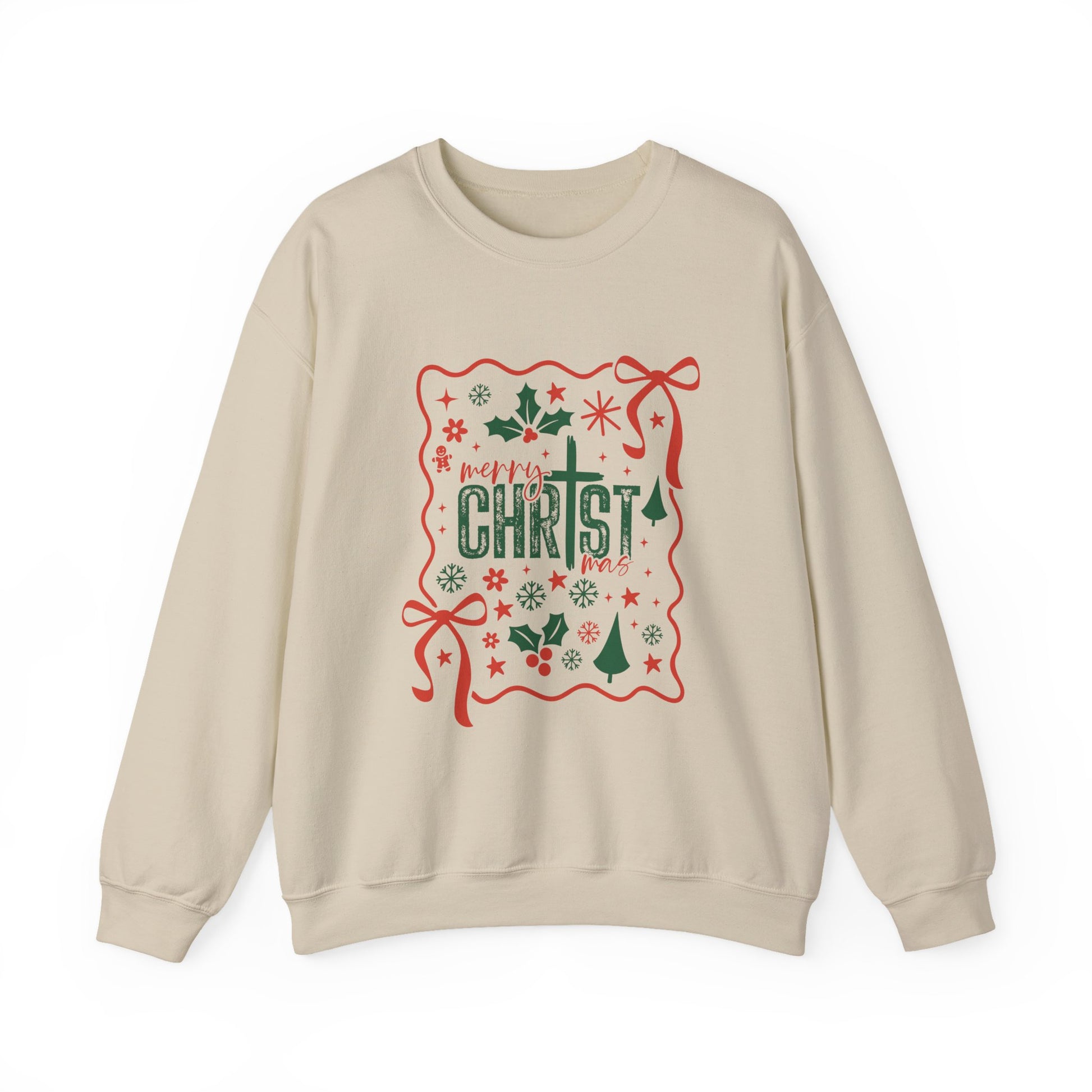 Merry Christ Christmas Crewneck Sweatshirt - Samberule