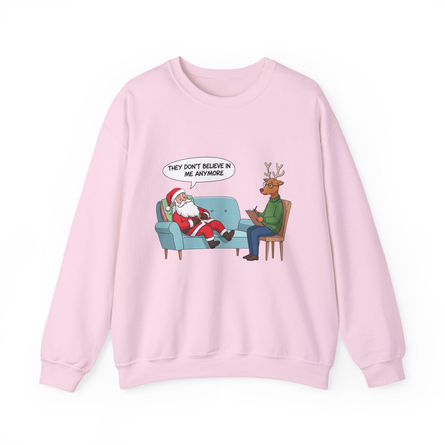 Cheerful Christmas Crewneck Sweatshirt
