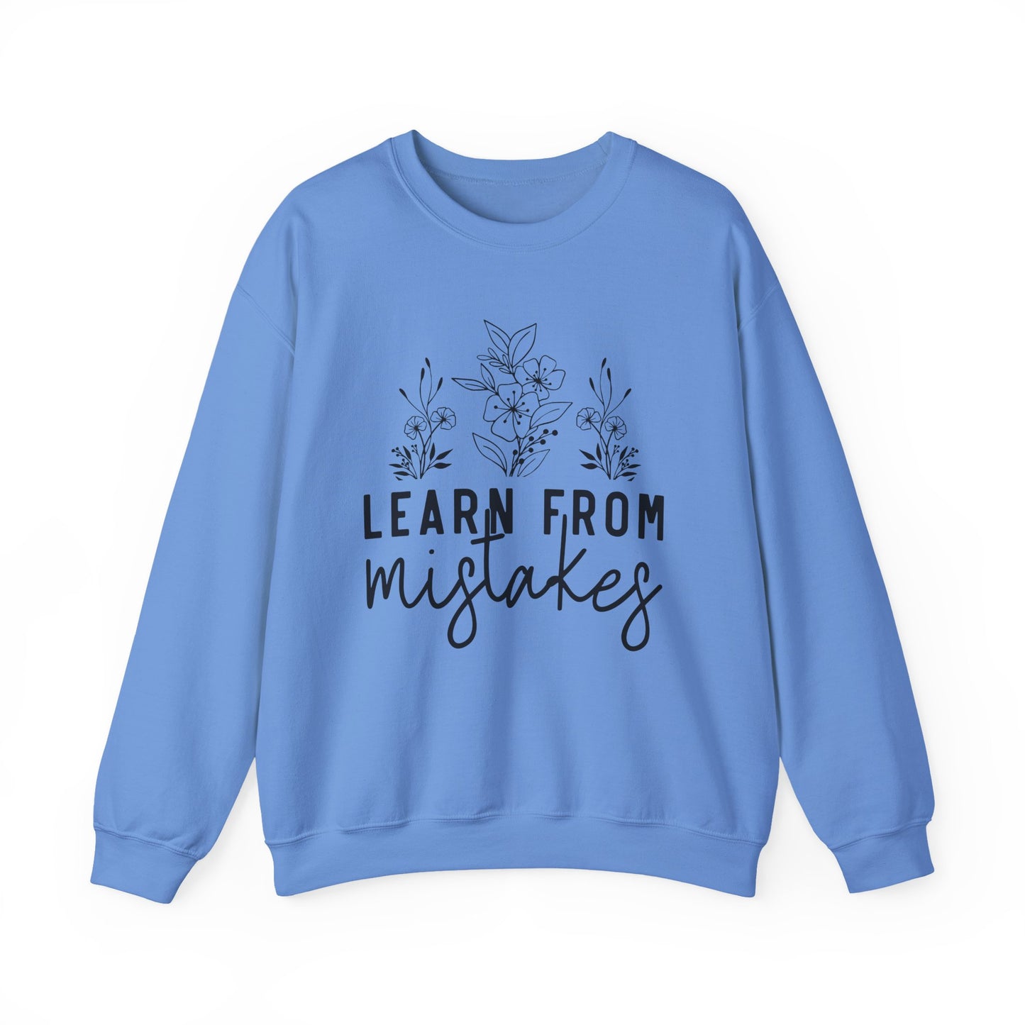 Learn from Mistakes Mental Health Crewneck Sweatshirt