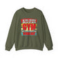I Will Never Back Up With Gym We Just Seem To Workout Gym Crewneck Sweatshirt