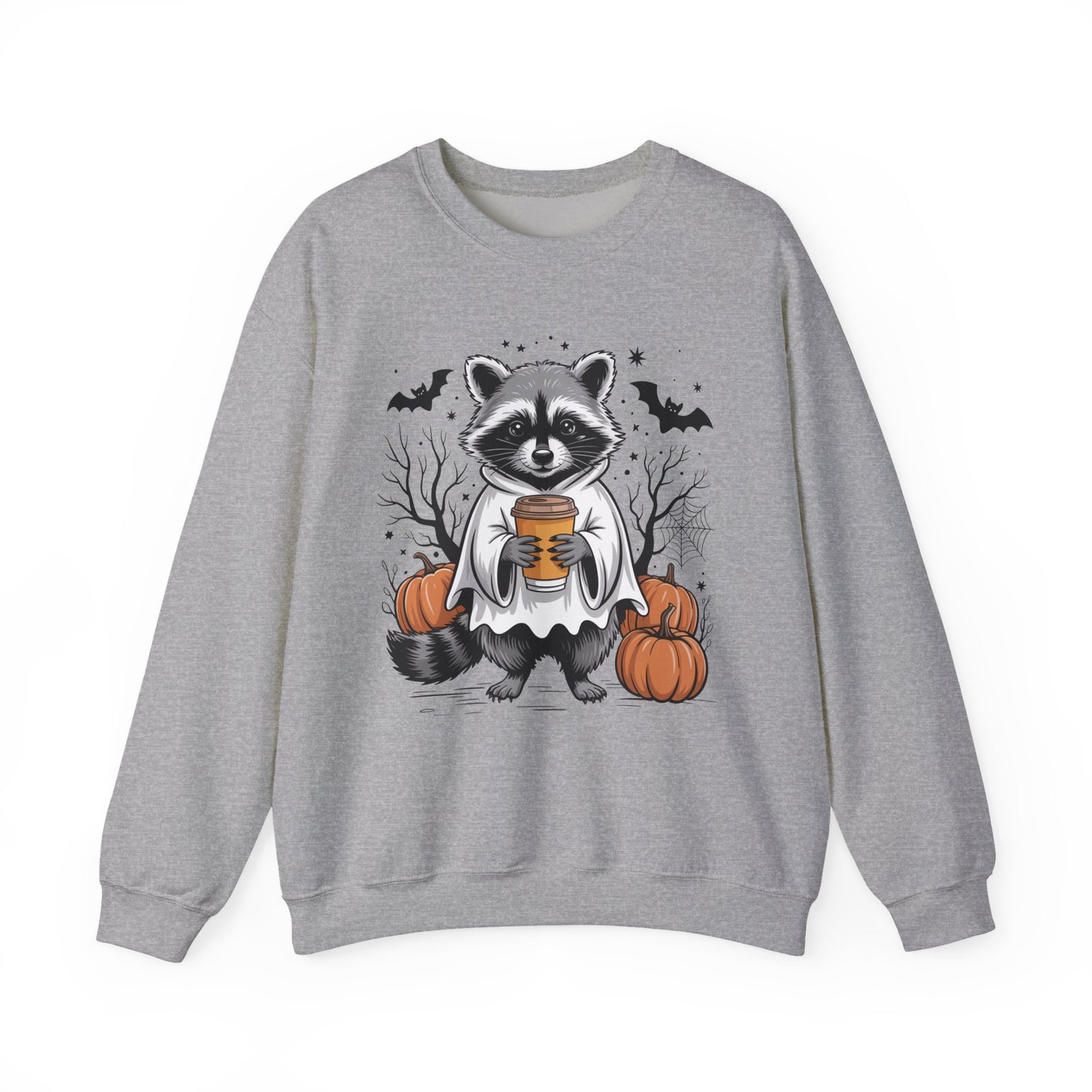 Raccoon Halloween Crewneck Sweatshirt - Samberule