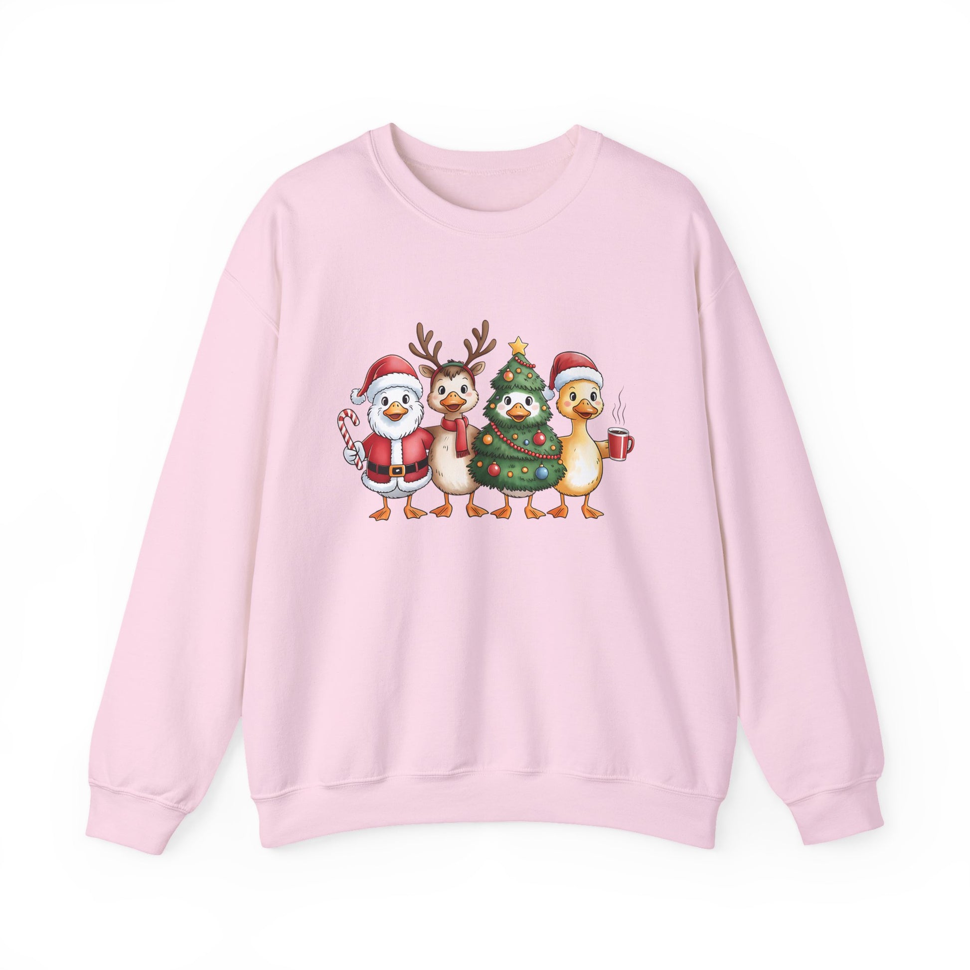 Festive Duck Christmas Crewneck Sweatshirt - Samberule