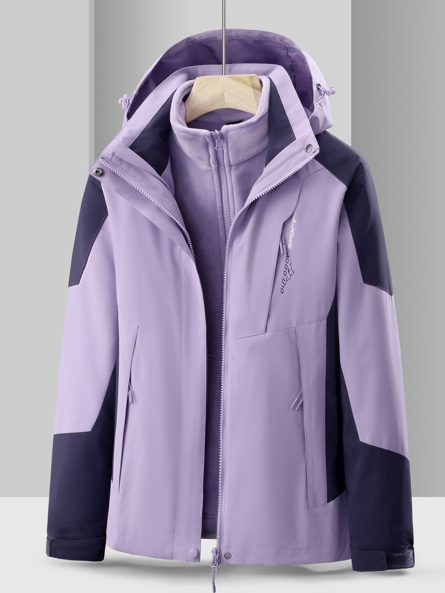 Erika | Women’s Ski Jacket – 3-in-1 Design with Inner Lining