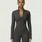 LUVINA Zip-Up Jumpsuit