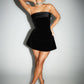 Luna - Fold-Over Mini Dress - Samberule