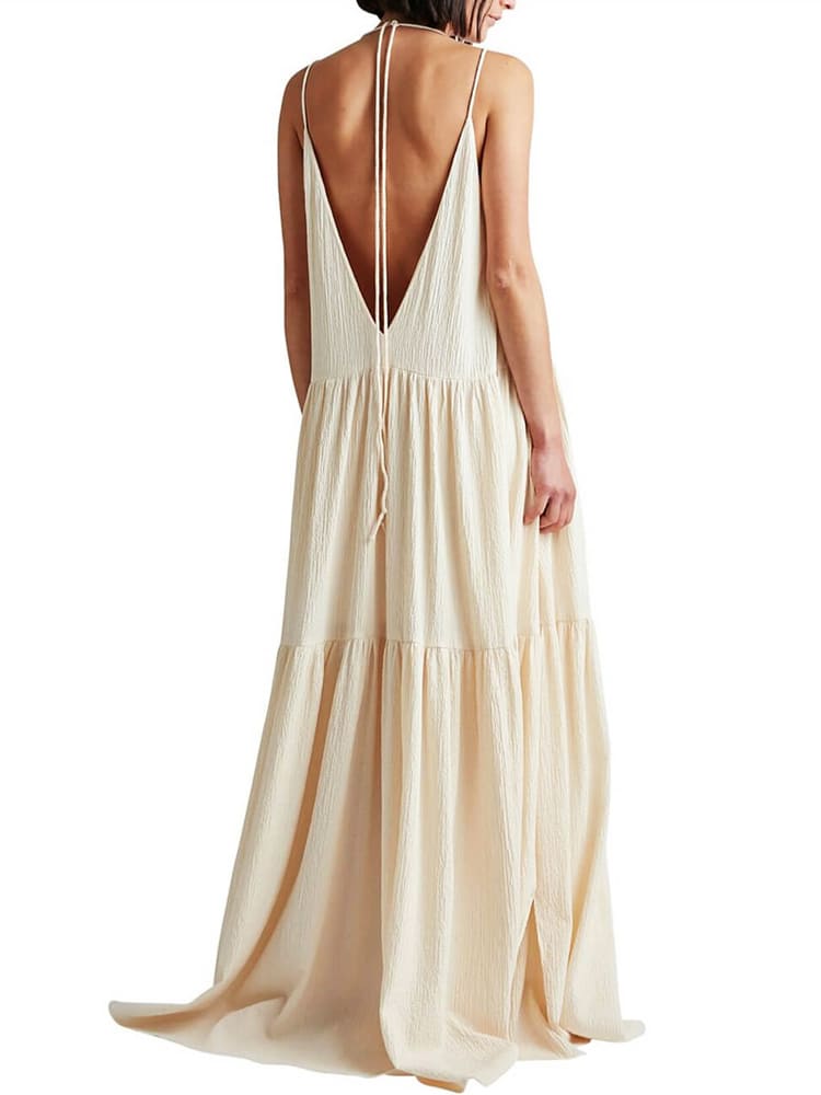 Evelyn - Sleeveless Maxi Sundress - Samberule