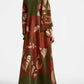 Elegance Dazzling Print Maxi Dress