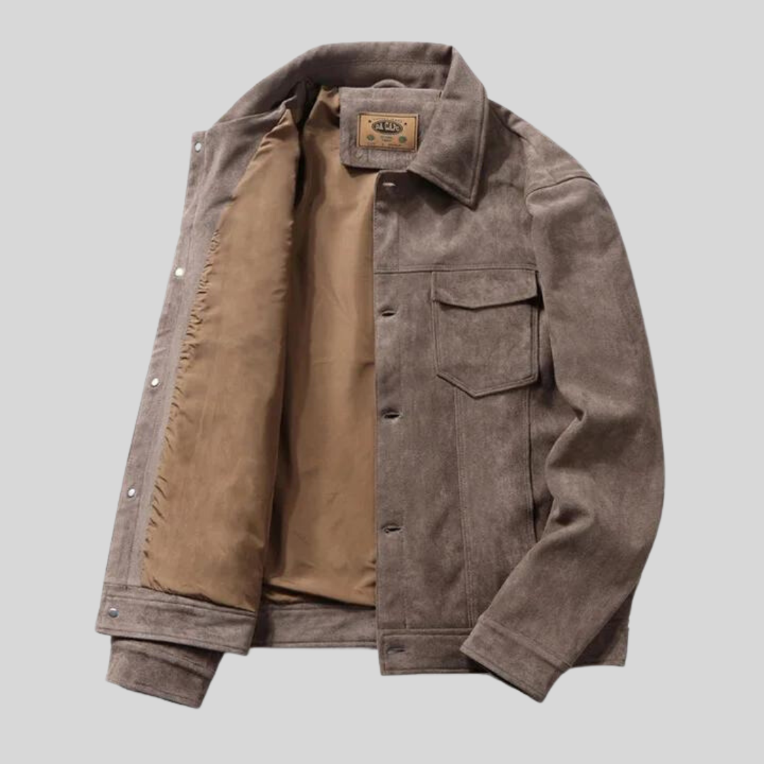 Vincent Suede Leather Jacket