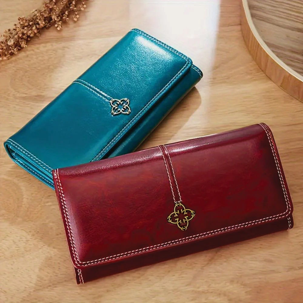 Sandra - Leather Bifold Wallet - Samberule