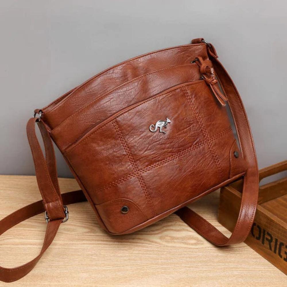 Carolyn - Vegan Leather Crossbody Bag - Samberule